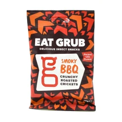 Eat Grub Smoky BBQ Crunchy Roasted Crickets, 12g Sale