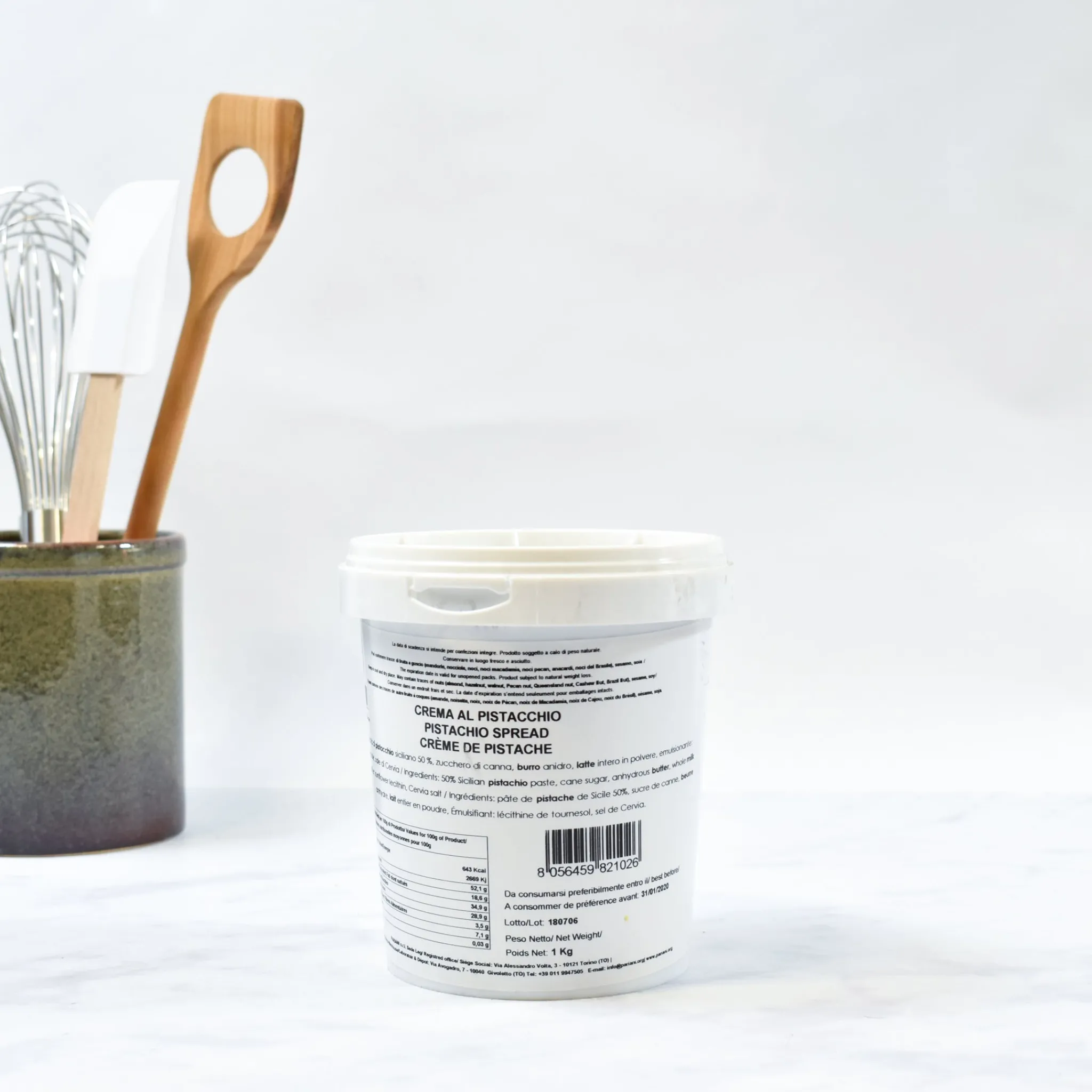 Pariani Sweet Sicilian Pistachio Cream, 1kg Clearance