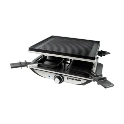 Swissmar Silver Geneva 4 Person Non-Stick Raclette Party Grill Best