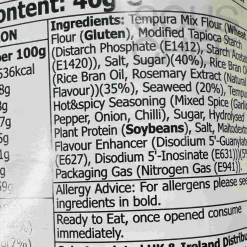 Tao Kae Noi Tempura Seaweed Spicy, 40g Outlet