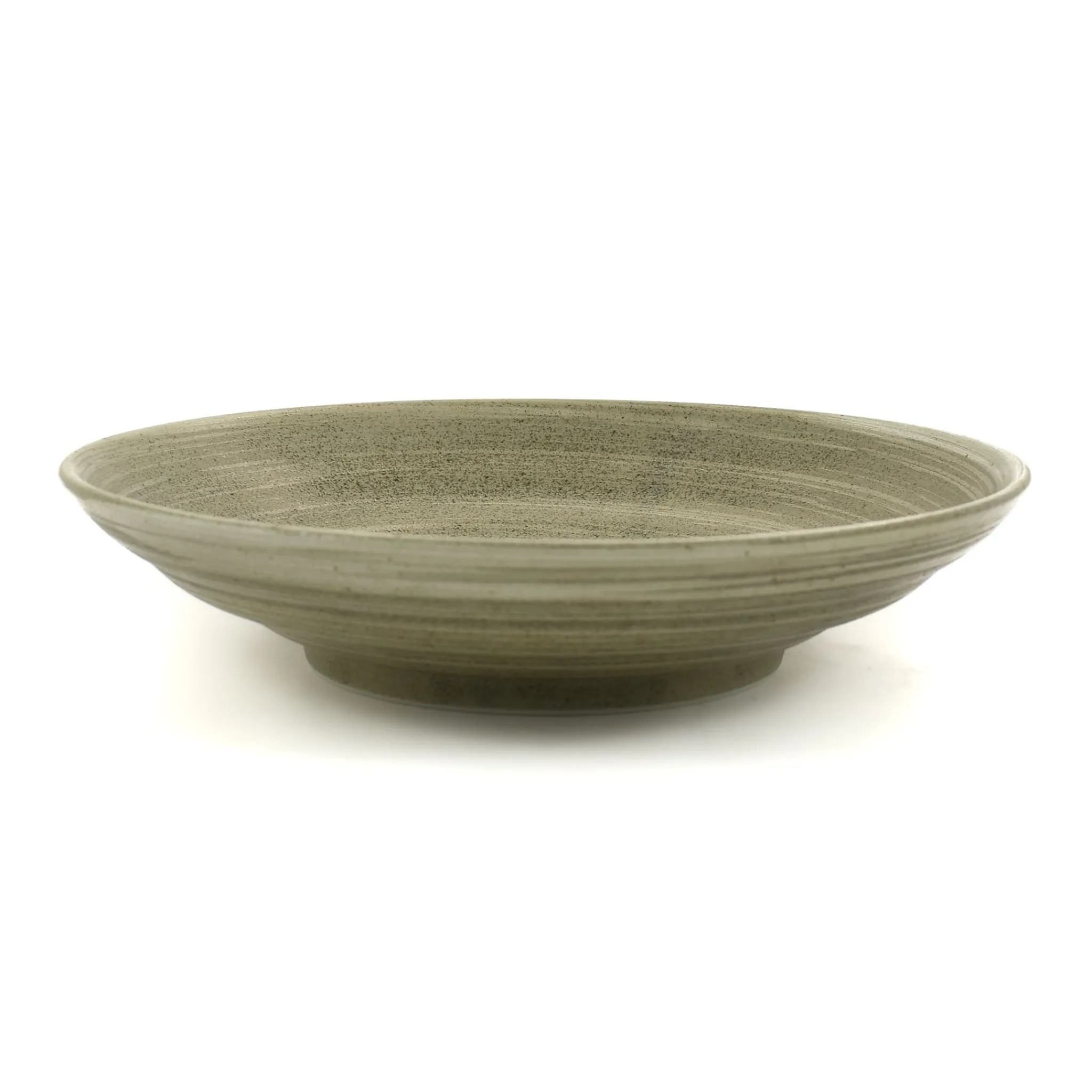 Kiji Stoneware & Ceramics Tatsumaki Coupe Plate, 23cm