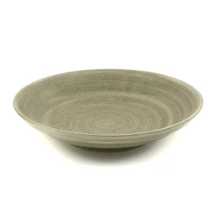 Kiji Stoneware & Ceramics Tatsumaki Coupe Plate, 23cm