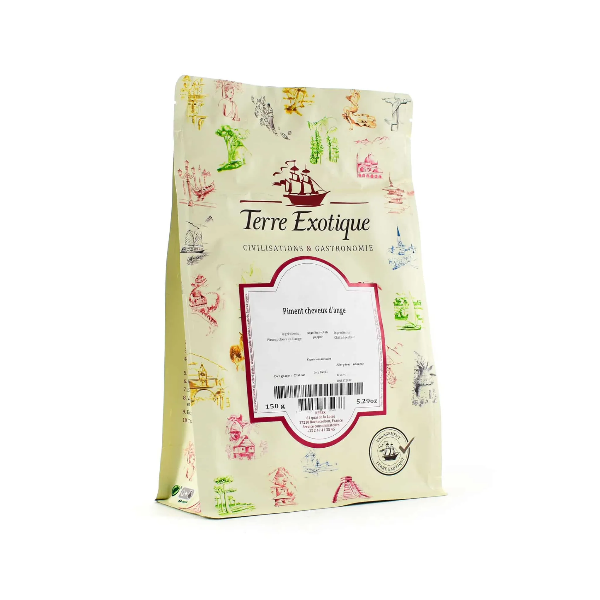Terre Exotique Angel Hair Chilli Pepper, 150g Clearance