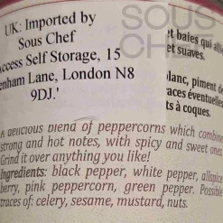 Terre Exotique Five Peppercorns Blend, 60g Hot