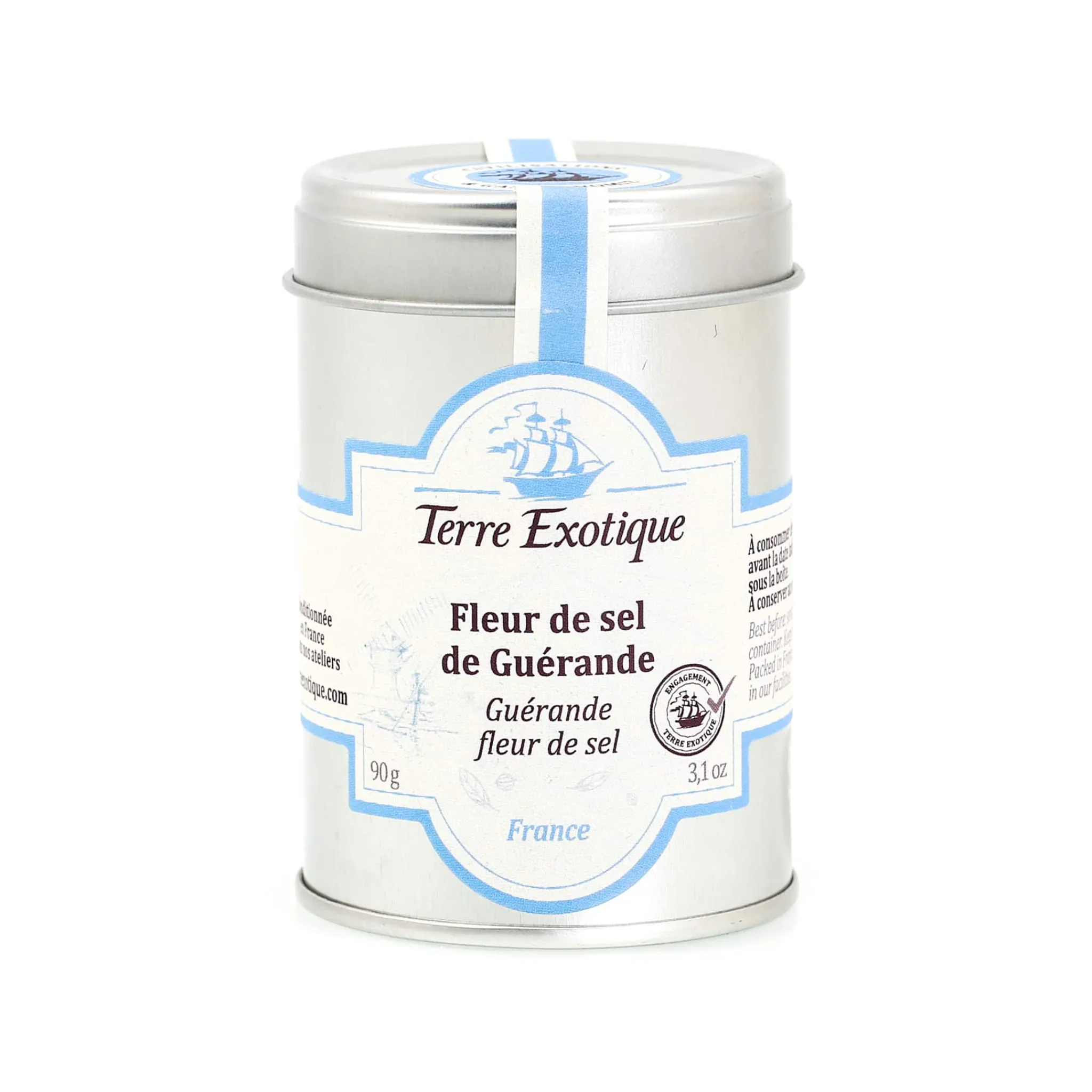 Terre Exotique Fleur De Sel From Guerande IGP, 100g New