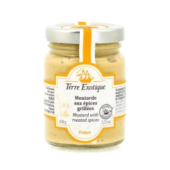 Terre Exotique Mustard With Roasted Spices, 100g Discount