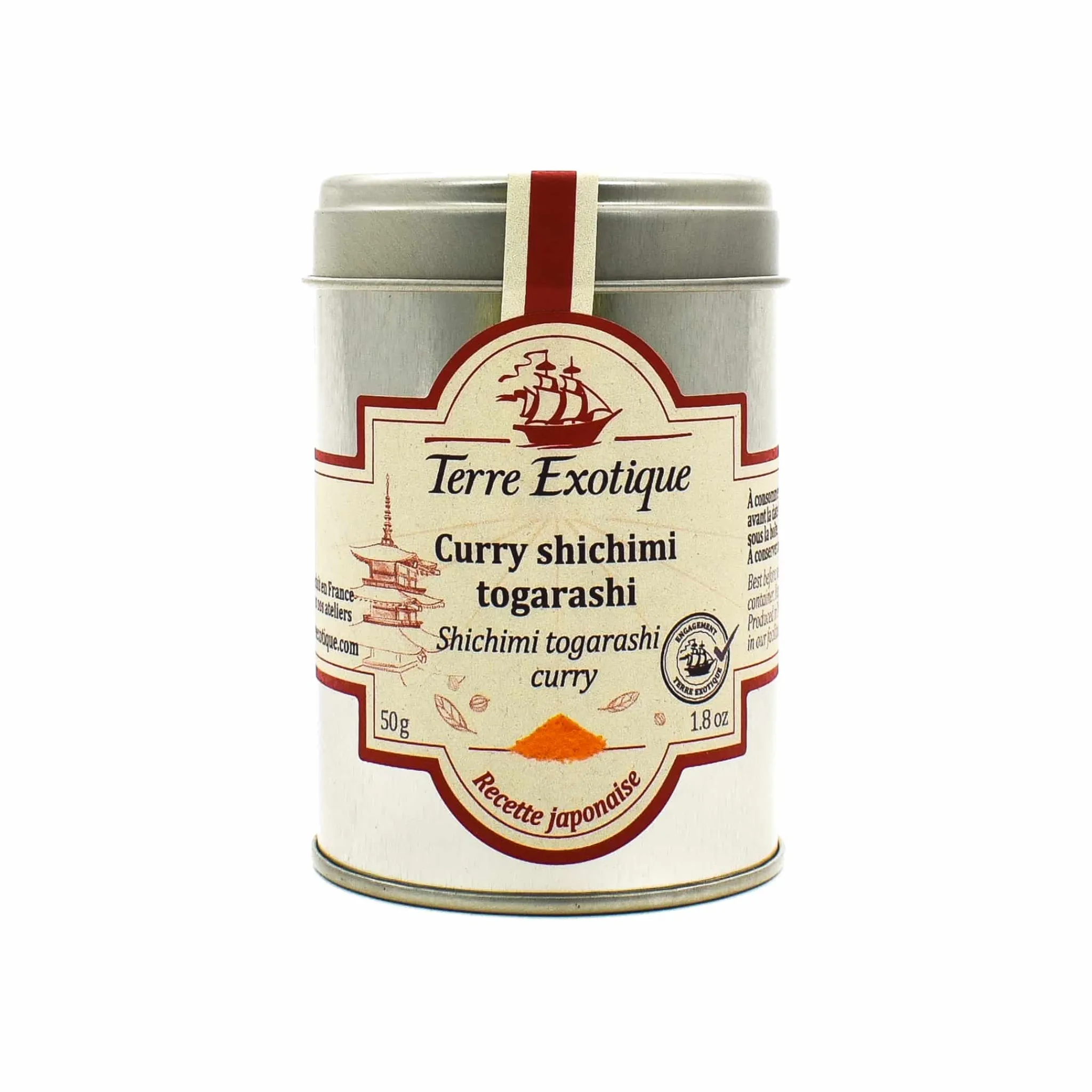 Terre Exotique Shichimi Togarashi Spices, 50g New