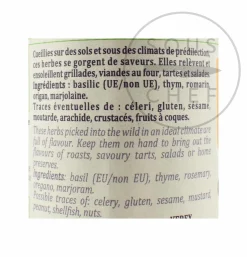 Terre Exotique Wild Herbs, 25g Online