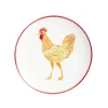 The Platera Lola Chicken Porcelain Side Plate, 21cm Clearance