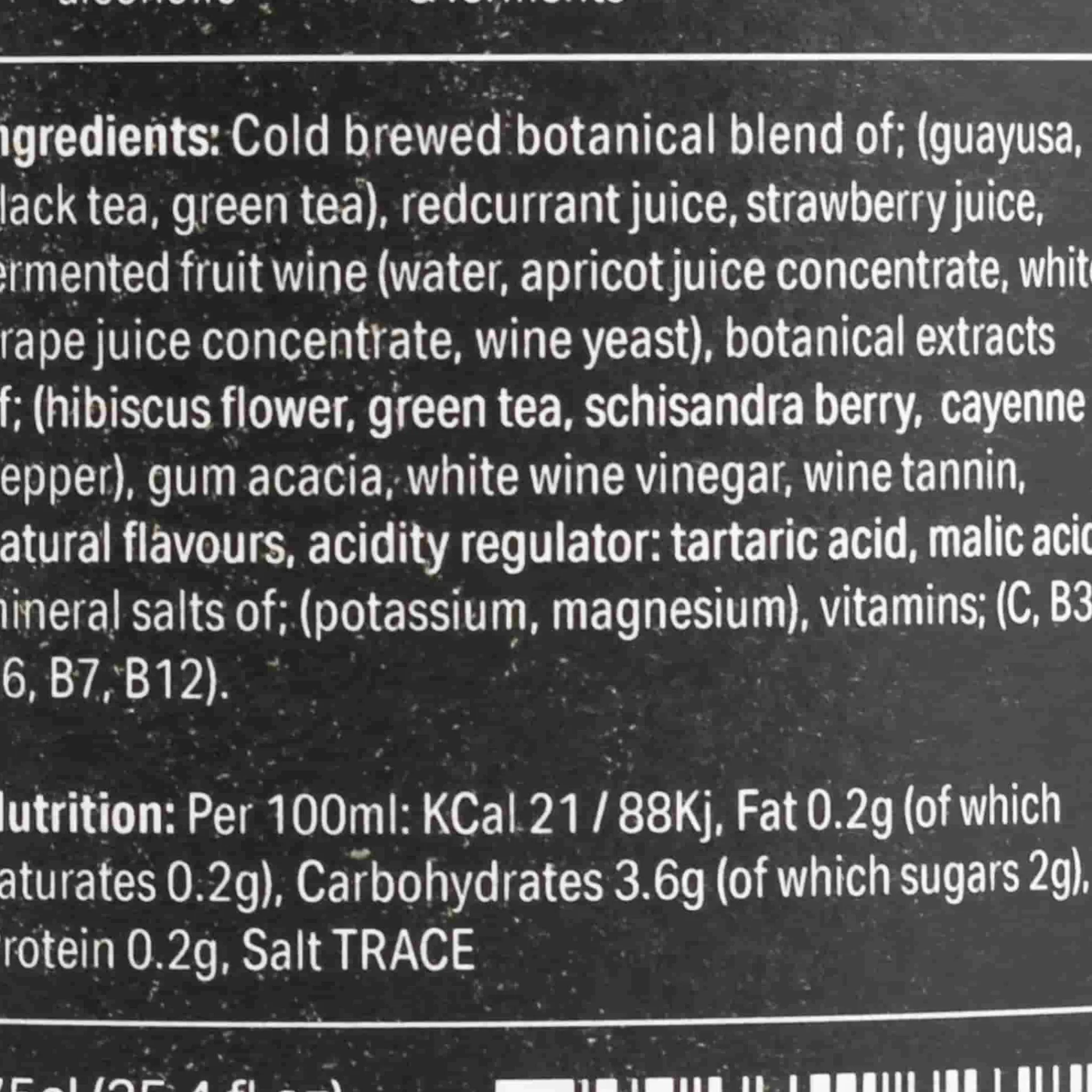 Three Spirit Drinks Blurred Vines Spark 0% Sparkling Rose Wine, 750ml Discount