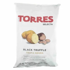 Torres Black Truffle Potato Crisps New