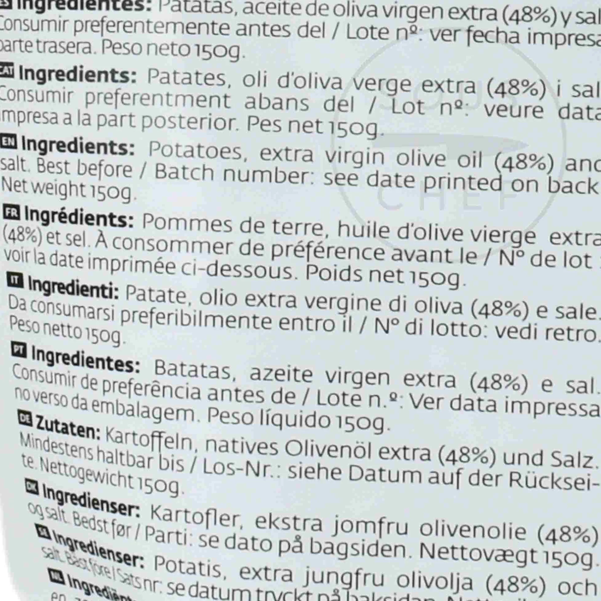 Torres Extra Virgin Olive Oil Crisps, 125g Hot