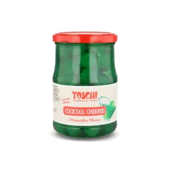 Toschi Green Cocktail Cherries, 630g Online