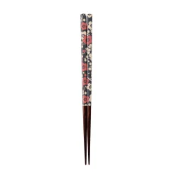 Kawai Co. Ltd Traditional Japanese Lancewood Black Ume Washi Chopsticks, 23cm Hot