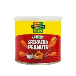 Tropical Sun Crunchy Sriracha Peanuts, 140g Hot