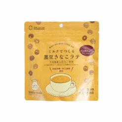TSUBOCHI Tsuboichi Black Soy Bean Kinako Latte Drink Mix, 100g