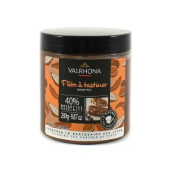 Valrhona Chocolate Hazelnut 40% Spread, 280g Hot