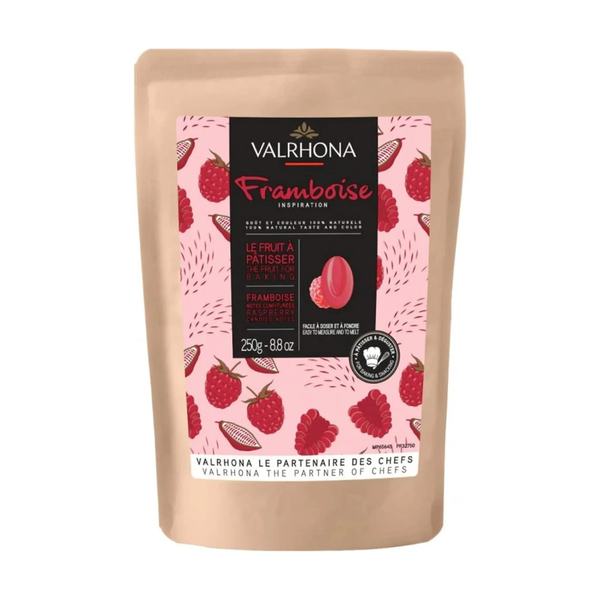 Valrhona Raspberry Inspiration Drops, 250g Sale