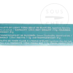 La Narval Ventresca de Atun Claro Tuna in Olive Oil, 120ml Online