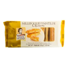 Vincenzi SPA Vicenzi Puff Pastry Millefoglie Sticks, 125g Hot
