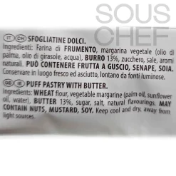 Vincenzi SPA Vicenzi Puff Pastry Millefoglie Sticks, 125g Hot