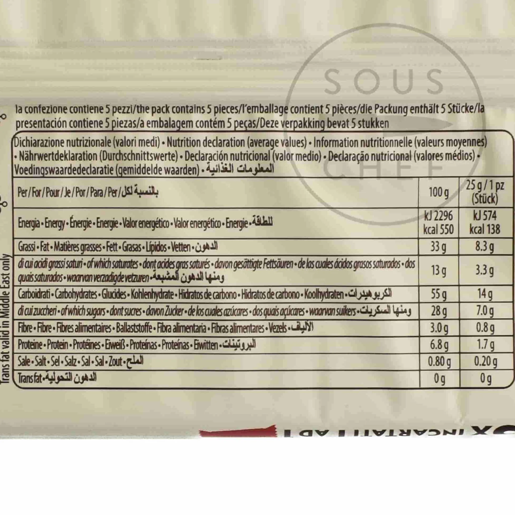 Vincenzi SPA Vicenzi Puff Pastry with Hazelnut Cream, 125g Discount