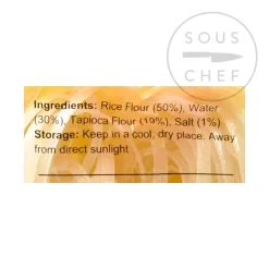 Longdan Vietnamese Rice Pho Noodles Bahn Pho, 4mm, 400g Clearance