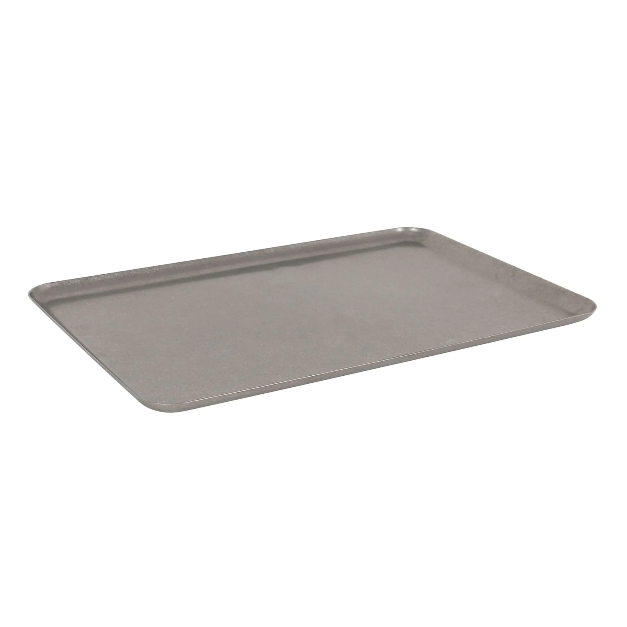 Vintage Style Stainless Steel Rectangular Serving Tray, 30x20.5cm Clearance
