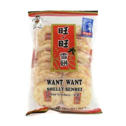 Want Want Shelly Senbei Rice Crackers, 150g Discount