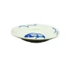Chinese Tableware White & Blue Carp Deep Plate, 20cm Clearance