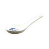 Chinese Tableware White & Blue Carp Rice Spoon, 13cm Best