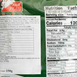 White Rabbit Matcha Creamy Candy, 150g Discount