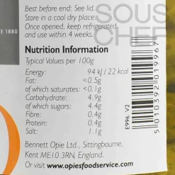 Opies Whole Gherkins with Dill in Sweet Vinegar, 1.9kg Outlet