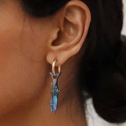 Wolf & Moon Anchovy Hoop Earrings Sale