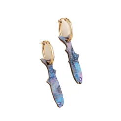 Wolf & Moon Anchovy Hoop Earrings Sale
