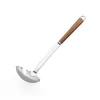 Suncraft Wood Handle Stainless Steel Ladle Clearance