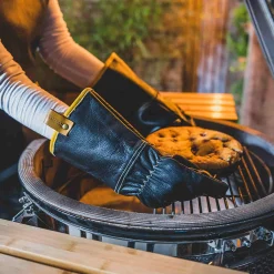 Yakiniku Set of 2 Leather BBQ Gloves Best