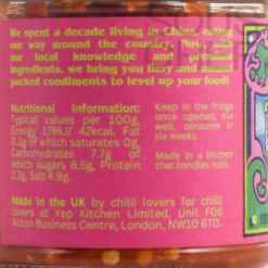 Yep Kitchen Hunan Salted Chillies, 160g Hot