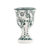 El Boyali Seramikler Yesil Ve Beyaz Boyali Egg Cup Best