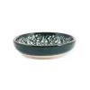 El Boyali Seramikler Yesil Ve Beyaz Boyali Shallow Bowl, 12cm Sale