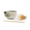 Kiji Stoneware & Ceramics Yukishino Matcha Gift Set New