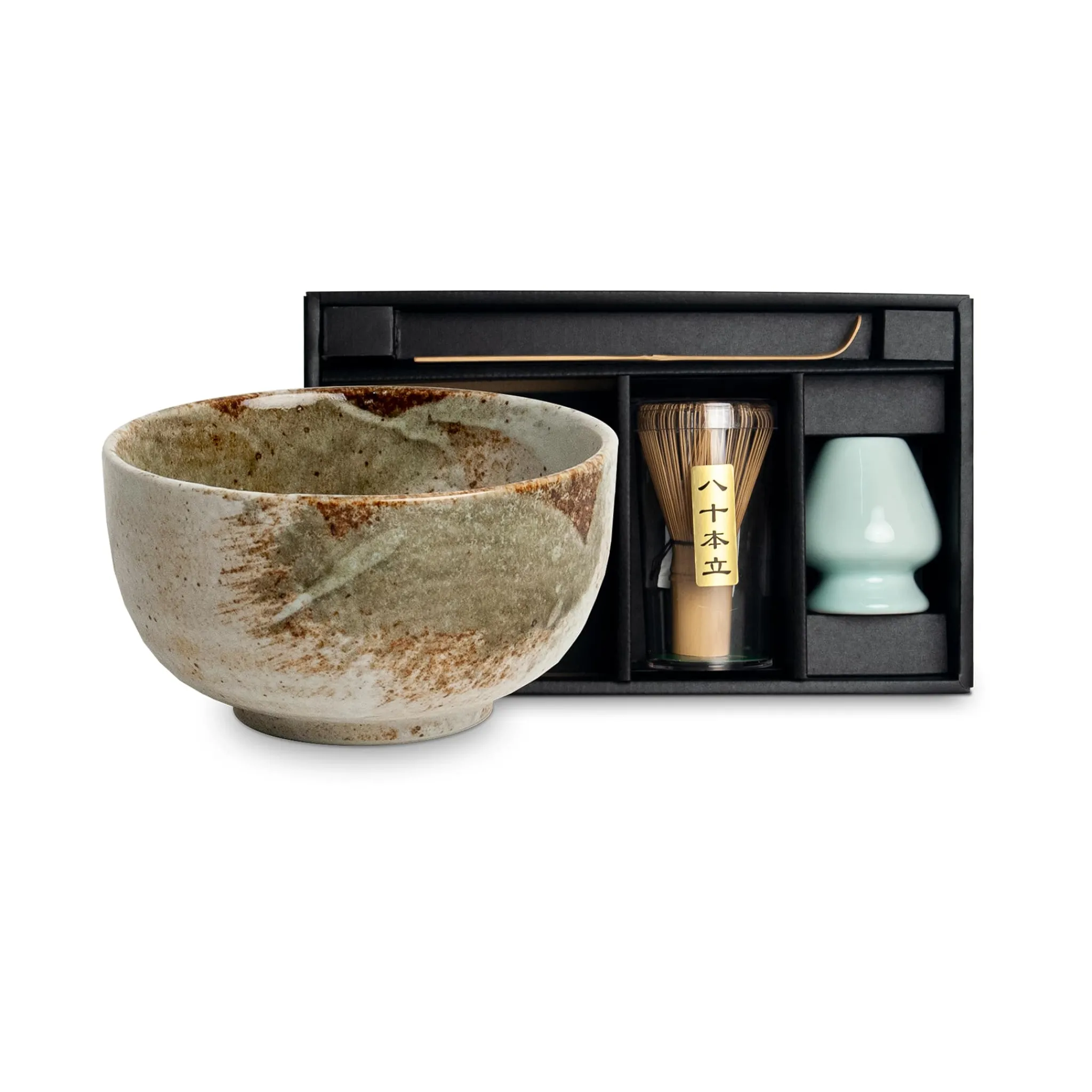 Kiji Stoneware & Ceramics Yukishino Matcha Gift Set New