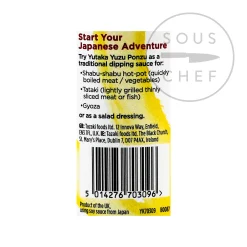 Yutaka Yuzu Ponzu Sauce, 150ml Outlet