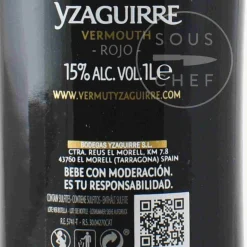 Yzaguirre Classic Spanish Rojo Vermouth, 1 Litre Outlet