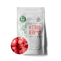 ZingyZoo Freeze Dried Strawberry Slices, 90g New