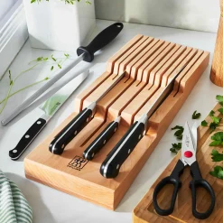 Zwilling Beechwood 12 Slot Knife Storage Best