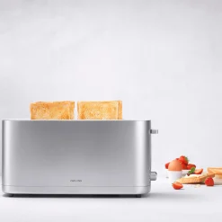 Zwilling Enfinigy Silver Toaster, 2 Long Slots Best